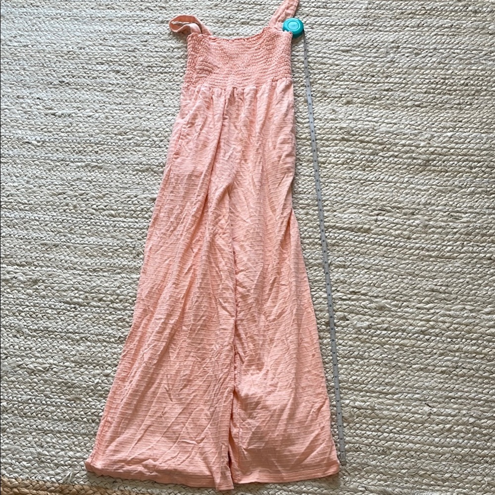 Kids Roxy Pink Jumpsuit with Relaxed Fit